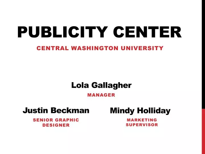 publicity center
