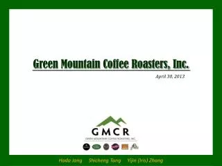 Green Mountain Coffee Roasters, Inc.