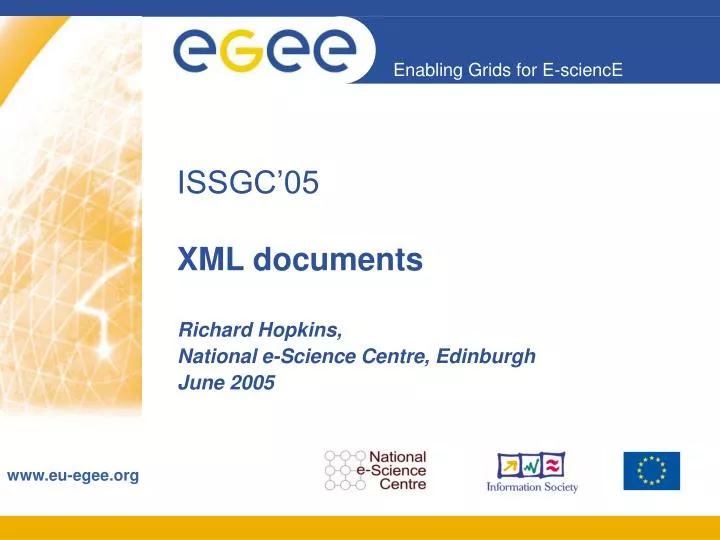 issgc 05 xml documents