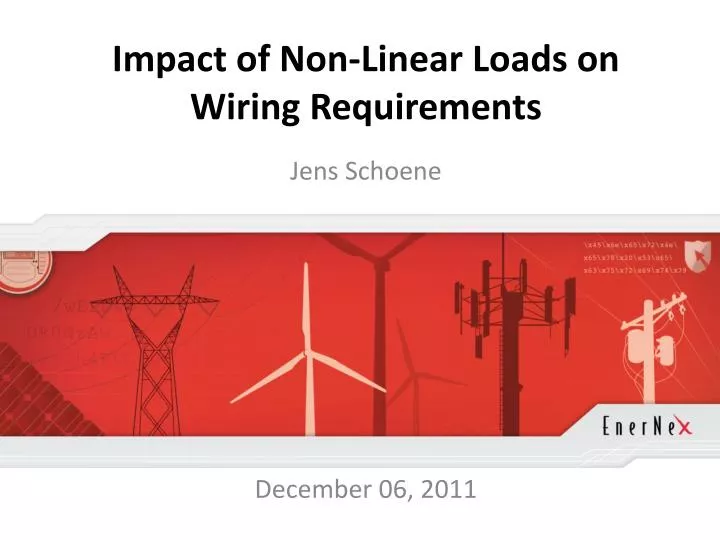 impact of non linear loads on wiring requirements