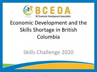 Economic Development and the Skills Shortage in British Columbia