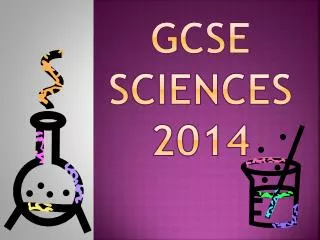 GCSE Sciences 2014