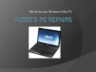 Austo’s Pc Repairs