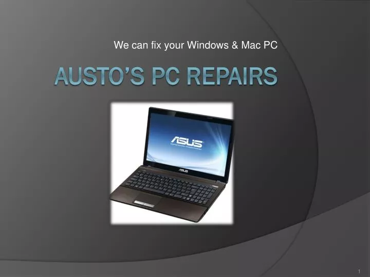 we can fix your windows mac pc