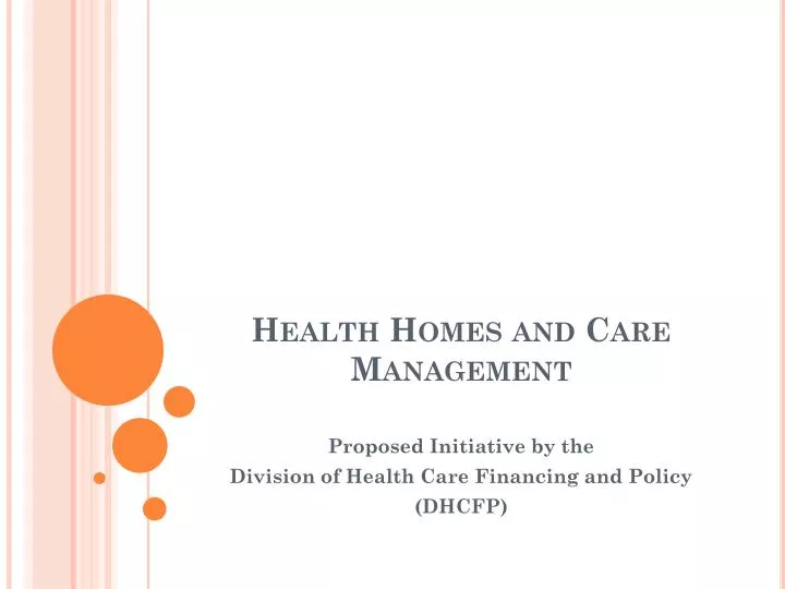 health homes and care management
