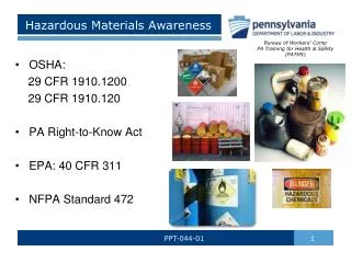 Hazardous Materials Awareness