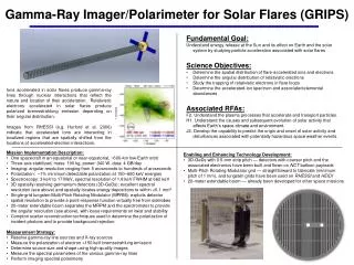 Gamma-Ray Imager/Polarimeter for Solar Flares (GRIPS)