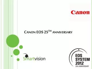 Canon EOS 25 th anniversary