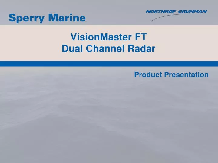 visionmaster ft dual channel radar