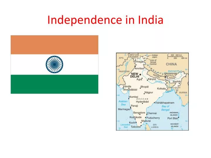 independence in india