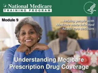 understanding medicare prescription drug coverage