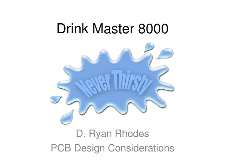 drink master 8000