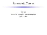 Advanced Parametric Curves in Computer Graphics: Understanding 1D, 2D, and 3D Representations - slide 1