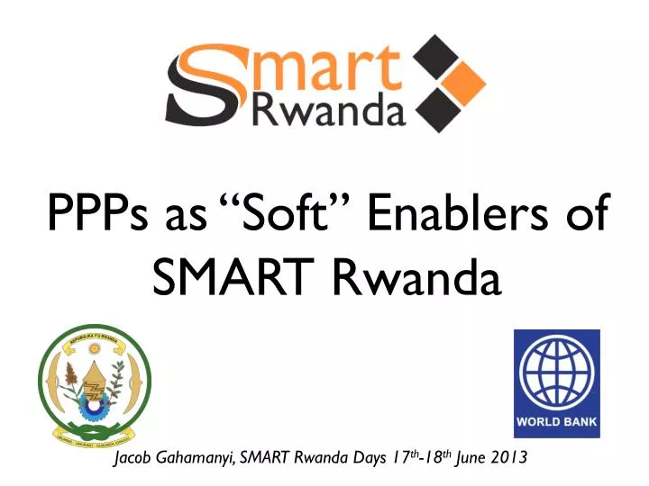 ppps as soft enablers of smart rwanda