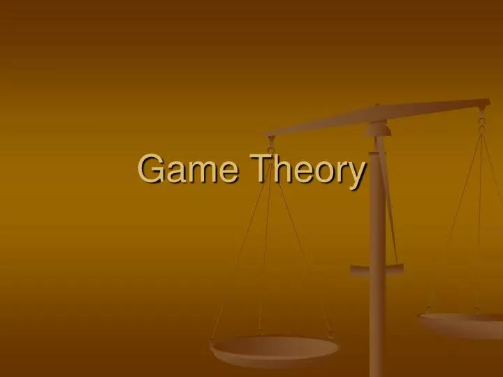 game theory