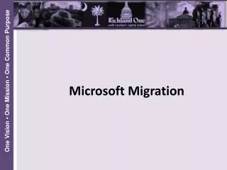 Microsoft Migration