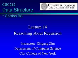 CSC212 Data Structure - Section RS