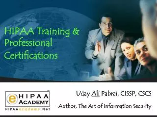 HIPAA Training &amp; Professional Certifications