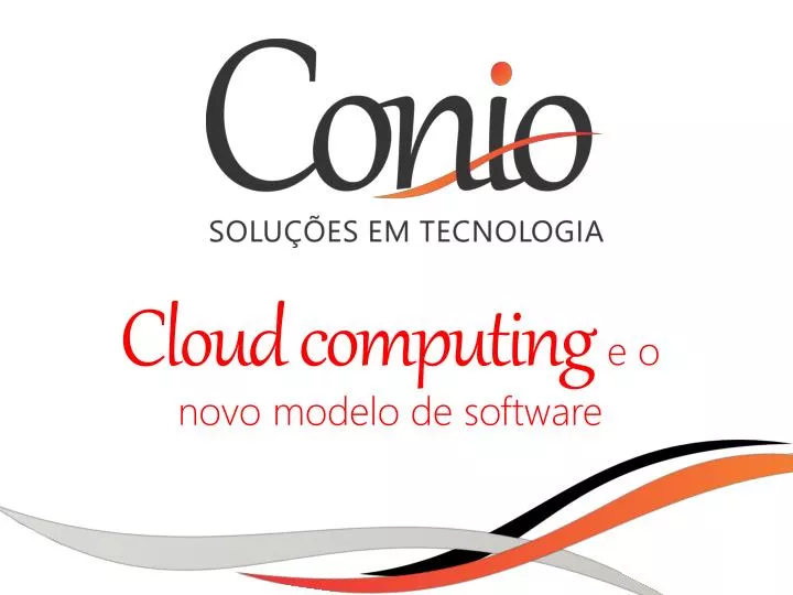 cloud computing e o novo modelo de software