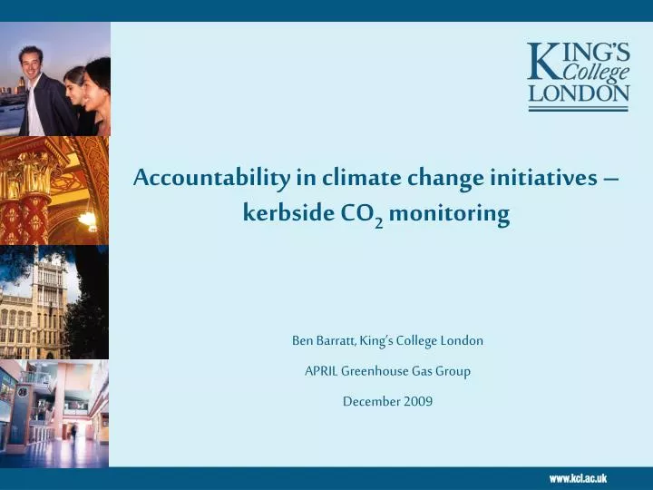 accountability in climate change initiatives kerbside co 2 monitoring