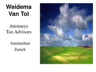 Weidema Van Tol Attorneys Tax Advisors