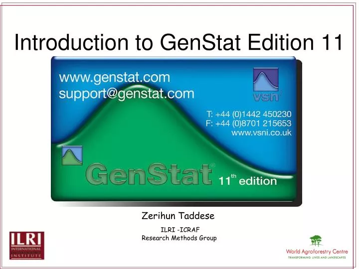 introduction to genstat edition 11