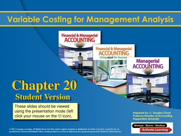 variable costing for management analysis