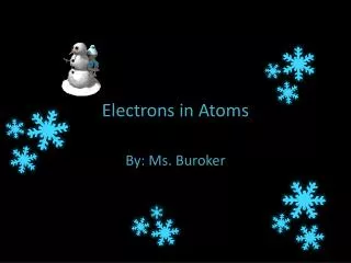 electrons in atoms