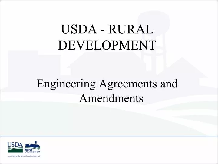 usda rural development