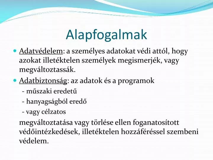 alapfogalmak