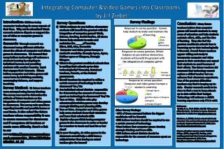 Integrating Computer &amp;Video Games into Classrooms by Jill Ziebell