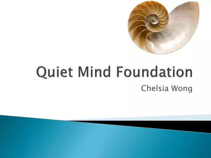 quiet mind foundation