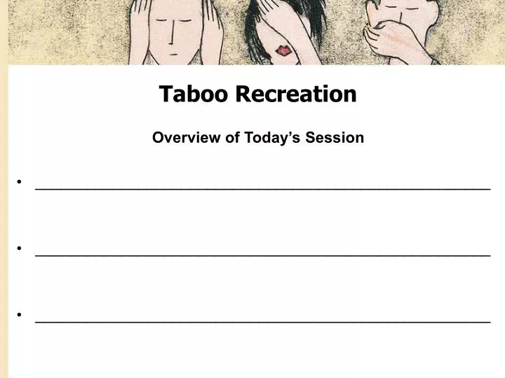 taboo recreation