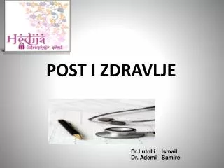 post i zdravlje