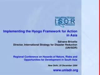 unisdr