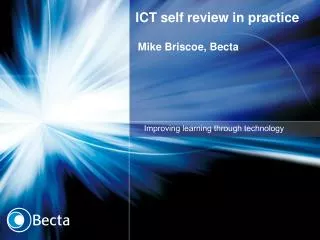 ICT self review in practice