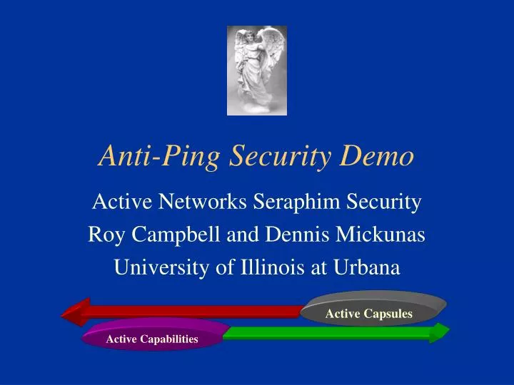 anti ping security demo