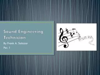 sound engineering technician