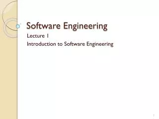 Software Engineering