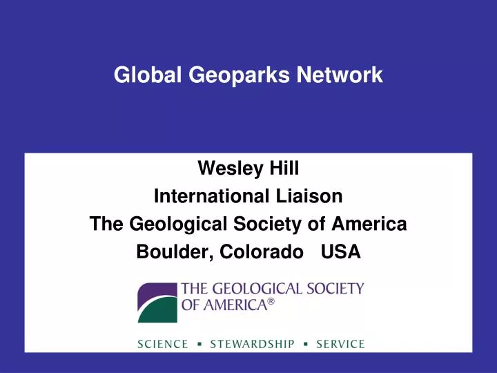 global geoparks network