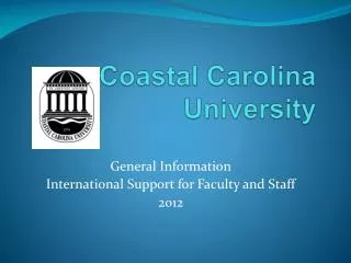 Coastal Carolina University