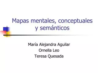 mapas mentales conceptuales y sem nticos