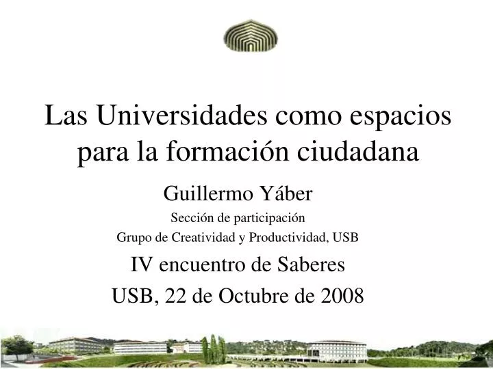 las universidades como espacios para la formaci n ciudadana