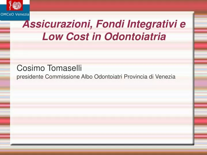 assicurazioni fondi integrativi e low cost in odontoiatria