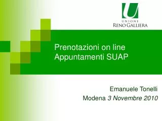 prenotazioni on line appuntamenti suap