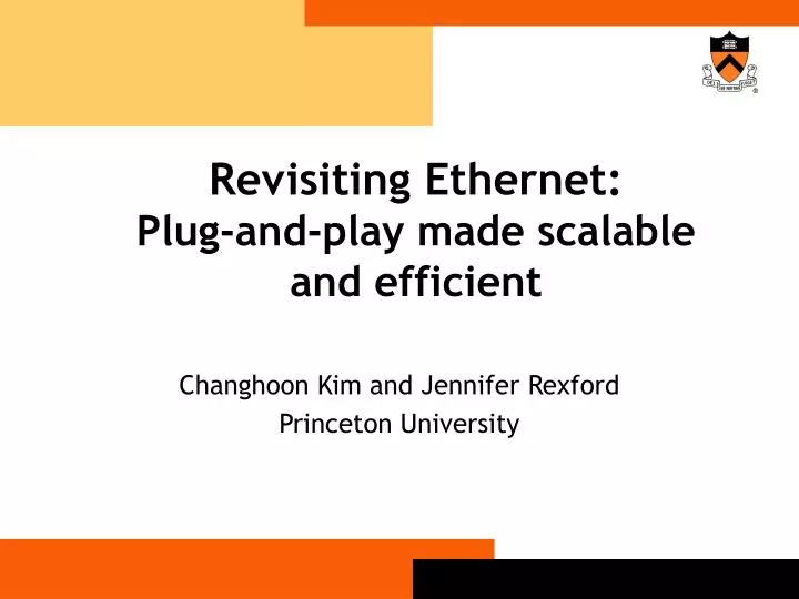 revisiting ethernet plug and play made scalable and efficient