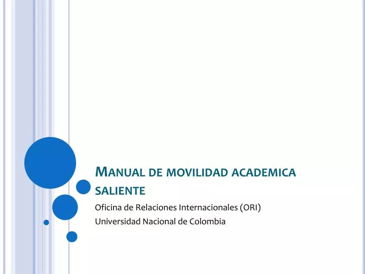 manual de movilidad academica saliente