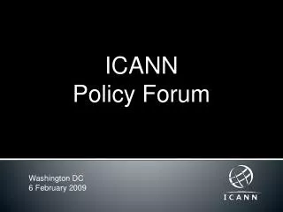 ICANN Policy Forum