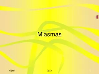 miasmas