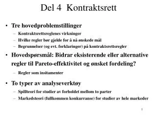 del 4 kontraktsrett